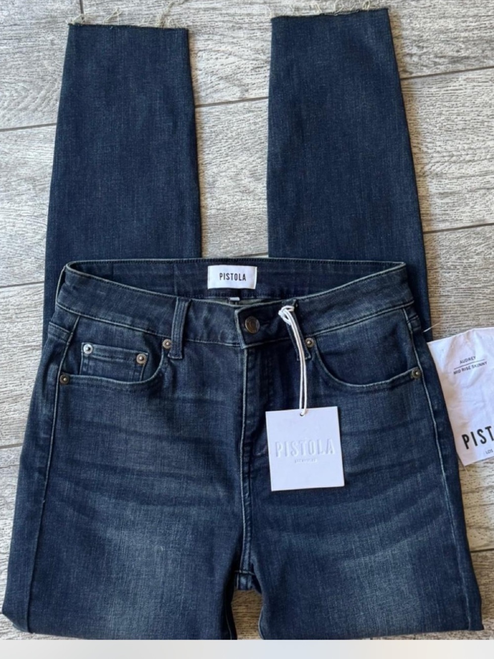 pistola Women's Dark Indigo Skinny Jeans